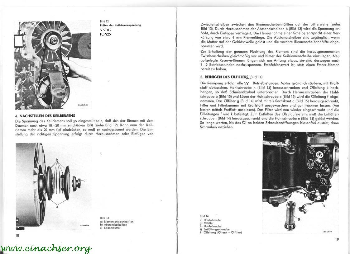 Sachs Diesel 600 L Handbuch